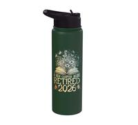 Profesor jubilado en 2026: comienza un nuevo capítulo. Stainless Steel Insulated Water Bottle
