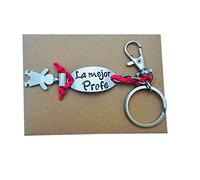 PROFESOR Llavero La Mejor Regalo Original Detalle Agradecimiento Fin de Curso