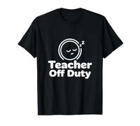 Profesor Off Duty Divertido Relajado Fin de Semana Arte Camiseta