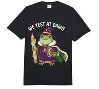 Profesor Rana Que Probamos Al Amanecer Examen Final del Maestro Día De La Prueba Comfort Colors Adult Heavyweight T-Shirt