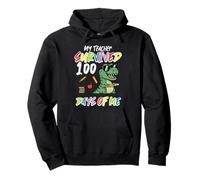 Profesor sobrevivió 100 días: Me Dino 100th Day School Boys Kids Sudadera con Capucha