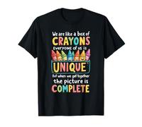Profesor - Somos como una caja de crayones Camiseta