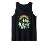Profesor Suertudo Día De San Patricio Camiseta sin Mangas