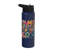 Profesor sustituto Era de vuelta al cole Ayudante Stainless Steel Insulated Water Bottle