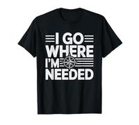 Profesor Sustituto Flexible Voy Donde Me Necesitan Camiseta
