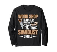 Profesor Taller Madera Humor Carpintería Manga Larga