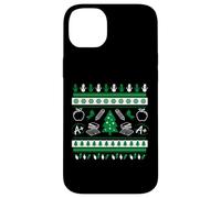 Profesor Ugly Christmas Sweater Instructor Escuela Primaria Carcasa para iPhone 14 Plus