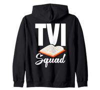 Profesor Vit Ed Ed Estar Loco Maestro con discapacidad Visual Sudadera con Capucha