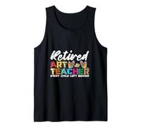 Profesora de Arte jubilada Every Child Left Behind Camiseta sin Mangas