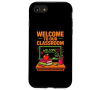 Profesora de Primer día, Bienvenida a Nuestra Clase, Lindo ABCD para Mujer Carcasa para iPhone SE (2020) / 7/8