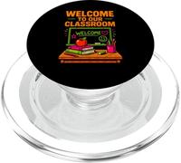 Profesora de Primer día, Bienvenida a Nuestra Clase, Lindo ABCD para Mujer PopSockets PopGrip para MagSafe