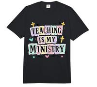 Profesores Cristianos Mujeres Fun Ransom Estilo Nota de los Estudiantes Comfort Colors Adult Heavyweight T-Shirt