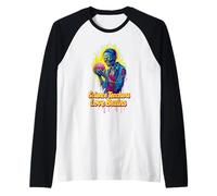 Profesores de Ciencias Aman Cerebros Halloween Zombie Camiseta Manga Raglan