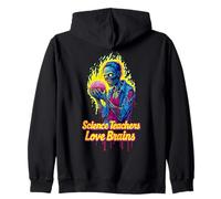 Profesores de Ciencias Aman Cerebros Halloween Zombie Sudadera con Capucha