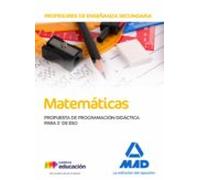 Profesores De Enseñanza Secundaria Matemáticas. Propuesta De Programación Didáctica Para 3º De ESO