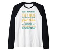 Profesores STEM hacen que resolver ecuaciones se sienta como crear Camiseta Manga Raglan