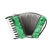 Professional 22 Teclas 8 Bass Piano Acordeón, Fácil De Aprender Música Instrumento De Acordeón, Fascinante Y So Softer Sound Excelente Regalo For Niños Y Amigos