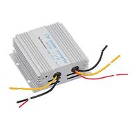 Professional 24V to 12V DC Power Converter 15A - Voltage Transformer for Car Truck Bus Minibus Audio & Monitoring Systems with Advanced Circuit Protection (15A)