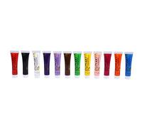Professional Acrylic Paint Nail Art Painting Pigment Tube Set Nail Tips Paint 12 Colors for DIY Nail Drawing