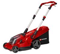 Einhell Kit de cortacésped con batería RASARRO 36/42 Power X-Change (36V, 42cm Anchura Corte, hasta 725m2, sin escobillas, Cesta colectora 50l, función de mantillo, Incl. 2 5,2 Ah, 1 Cargador Gemelo)