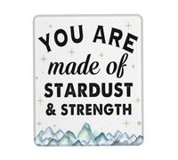 Professional Alfombrilla de Ratón, Estás Hecho de Fuerza y positividad Alfombrilla Ergonómico Mouse Mat 25X30cm para Ratón Juegos Laptop