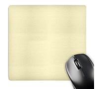 Professional Alfombrilla De Ratón para Juegos Pastel Amarillo Claro Crema Le-Mon 25X30Cm, Alfombrilla De Ratón Portátil Gaming Mouse Pad para Oficina Trabajo Pc