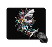Professional Alfombrilla De Ratón para Juegos Shark Sugar Skull Mexico Dia De Los Impreso 25X30Cm, Alfombrilla De Ratón Eco-Friendly Mousepad para Jugadore Laptop Trabajo