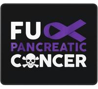 Professional Alfombrilla de Ratón, ¡Que se joda el cáncer de páncreas!, Antideslizante Alfombrilla Gaming, Gaming Mouse Pad, 25X30cm, Laptop, Oficina