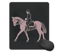 Professional Alfombrilla Ratón Caballo De Doma Clásica 25X30Cm, Alfombrilla De Ratón Base De Goma Tapete De Juego para Trabajo Jugadore Oficina