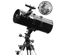 Professional Astronomical Telescope, 800x203mm Eq Long Focal Length Reflection Type High Magnification Large Aperture Telescope, Equatorial Mount Adjustable Tripod WOWCSXWC