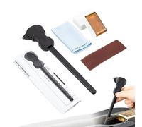 Professional Bass Playing Bow - Guitar Bow Kit With Rosin Sandpaper Cloth | Portable Performance Accessories | Plucking String Tool For Music Enthusiasts Beginners Professionals