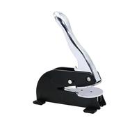 Professional Craft Embosser, Clear Seal Stamper, 3.7x1.7x1.3 Inch Desktop Tool with Heavy Build, Texture Imprinting Kit, Consistent Performance with Ergonomic Lever Build, Library Accessory for Books