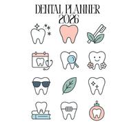 Professional Dental Planner Jan 2026-Dec 2026, Paperback & Hardcover Daily/Weekly & Monthly Calendar Journal/Agenda Book/Organizer Notebook: 12-Month Dental Appointments for Dentists and Hygienists