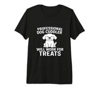 Professional Dog Cuddler Camiseta Premium
