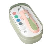 Professional Electric Nail Clippers, Rechargeable Nail File Baby with LED Light, Dust Cover, and Ergonomic Handle, Perfect Fingernail Clippers for Thick Nails, Ideal for Men’s Grooming Needs