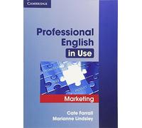 Professional English in Use Marketing with Answers