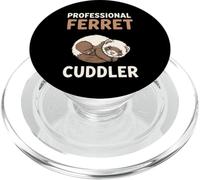 Professional Ferret Cuddler Cute Sleeping Ferret Pet PopSockets PopGrip para MagSafe