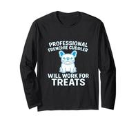 Professional Frenchie Cuddler French Bulldog Manga Larga