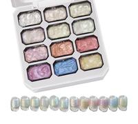 Professional Gel Mixing Palette - 24g nailGel Paint Tray for Acrylic & UV Gel Design, Manicure Color Blending Board | Salon Quality nailTechnician Tool, Cosmetic Paint Holder for nailExten