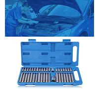 Professional Grade 40Pcs Hex Fit for Star Torx Spline Bit Set with