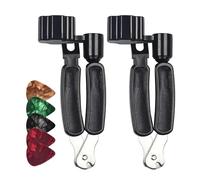 Professional Guitar String Winder - Reliable Tuning Non-Slip Puller | 2-Piece Instrument Peg Winder for Musicians Guitarists, Beginner Studio, Music Lessons, Home Stage Shows, Bass Tool