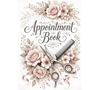 Professional Hair Salon Appointment Book: Daily Client Schedule Planner for Hair Stylists & Beauty Salons | 15-Minute Intervals | Undated 8am to 7:45pm Professional Organizer | Large A4 Stationery