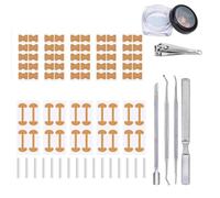 Professional Ingrown Toenail Corrector Kit - Complete Ingrown Toenail Removal Kit with Painless File, Curved Toenail Strips & Toenail Lifter, Essential Nail Stuff for Healthy Feet