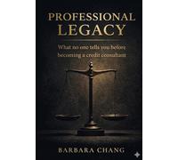 Professional Legacy: What no one tells you before becoming a credit consultant