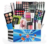 Professional Makeup Set, Multi-Purpose Cosmetics Kit, Portable Travel Makeup Set, Makeup Kit for Women, Makeup Artist Essentials, Beautician Makeup Kit, Full Cosmetics Set, Travel-Friendly Makeup Kit
