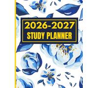 Professional Men’s Study Planner 2026-2027 - Daily Weekly Monthly: Plan Projects, Track Progress & Build New Habits