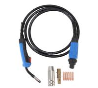 Professional MIG Welding Torch Gun Replacement 10ft Cable with Nozzle and Tips Ergonomic Design Copper Cable Enhanced Performance Fits MIG200 MIG250 MIG205PRO MIG200FIT Welders