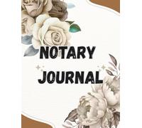 Professional Notary Public Record Book: 8.5" x 11" Notarial Acts Logbook | 100 Pages | Official Notary Journal for Accurate & Secure Record Keeping