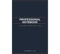 Professional Notebook for Work: 120-Page Lined Journal with Date & Topic Headers: "120 Lined Pages with Date & Topic/Priority Headers for Meetings, Planning & Daily Notes | 6x9 Inch"