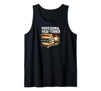 Professional Page-Turner Book Reader Camiseta sin Mangas